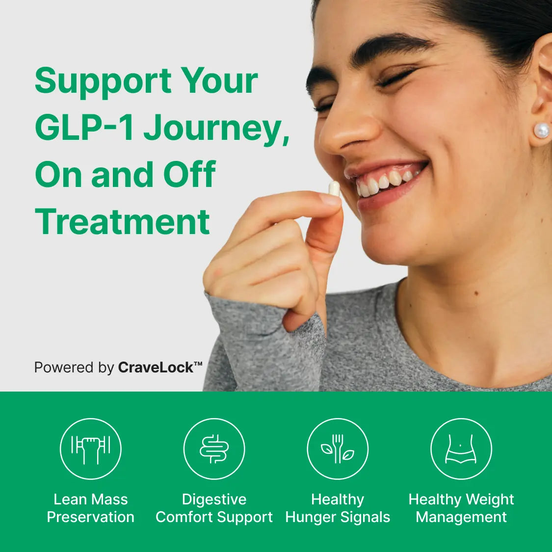 WonderBiotics Probiotics for Weight Management supporting GLP-1 journey and digestive comfort